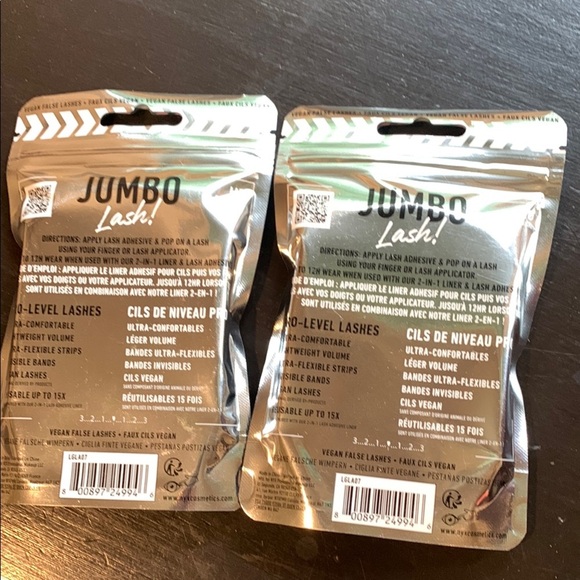 2 Pairs NYX Jumbo Lash Full Feather Flex B5 - Picture 2 of 2